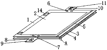 Aluminum alloy profile for military ship processing