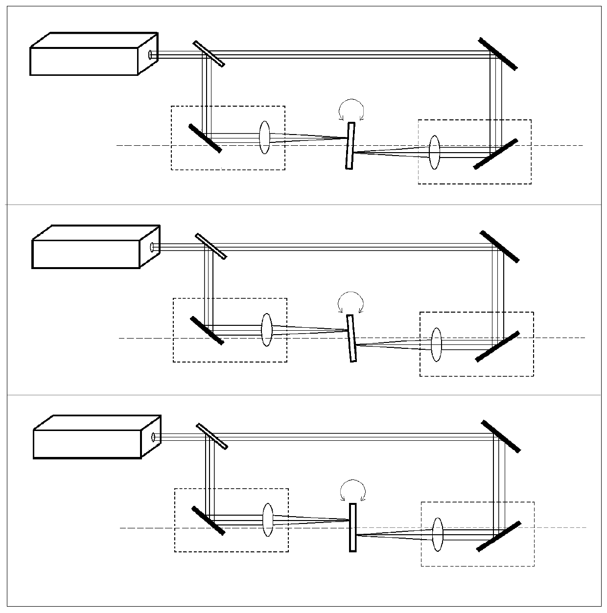 Ceramic material laser processing device and method