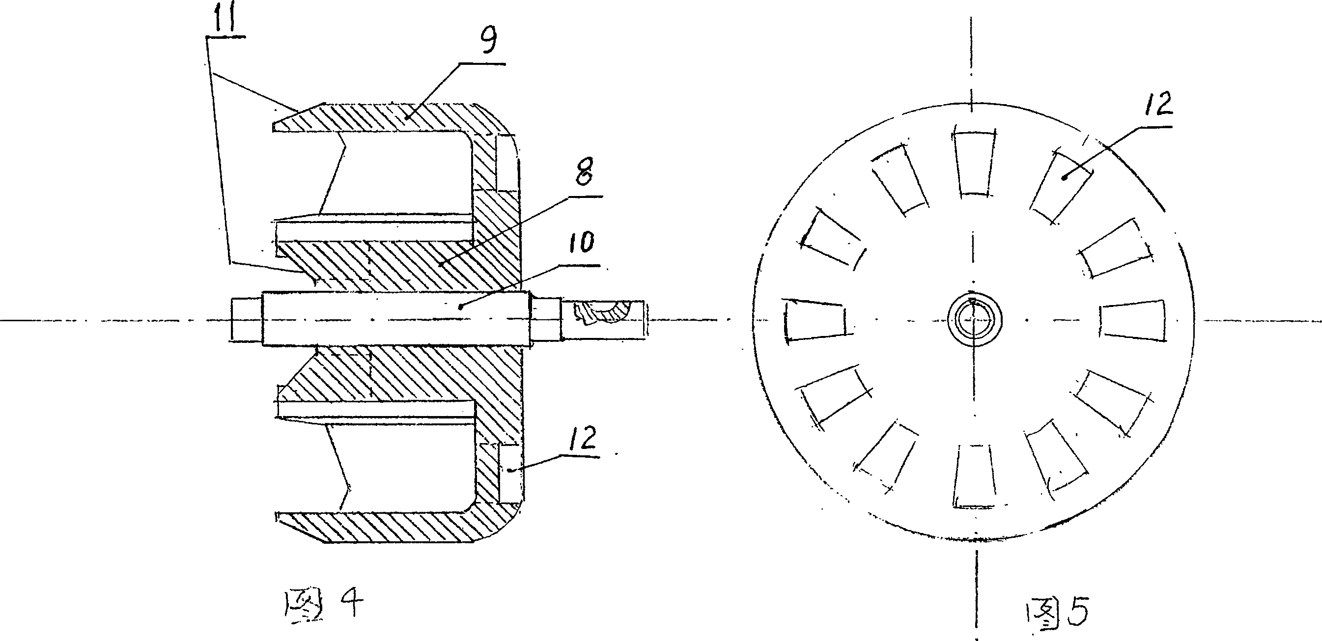 Bi-rotation electric generator