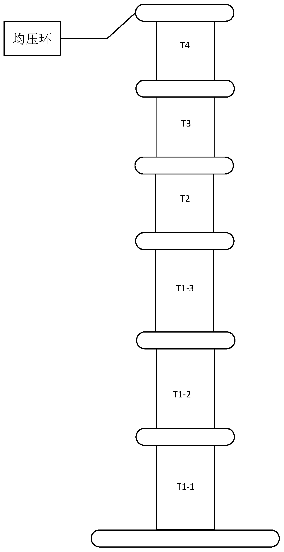 A high-voltage direct current circuit breaker and its energy supply device