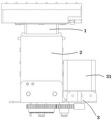 Nozzle wiping mechanism and ink-jet printer