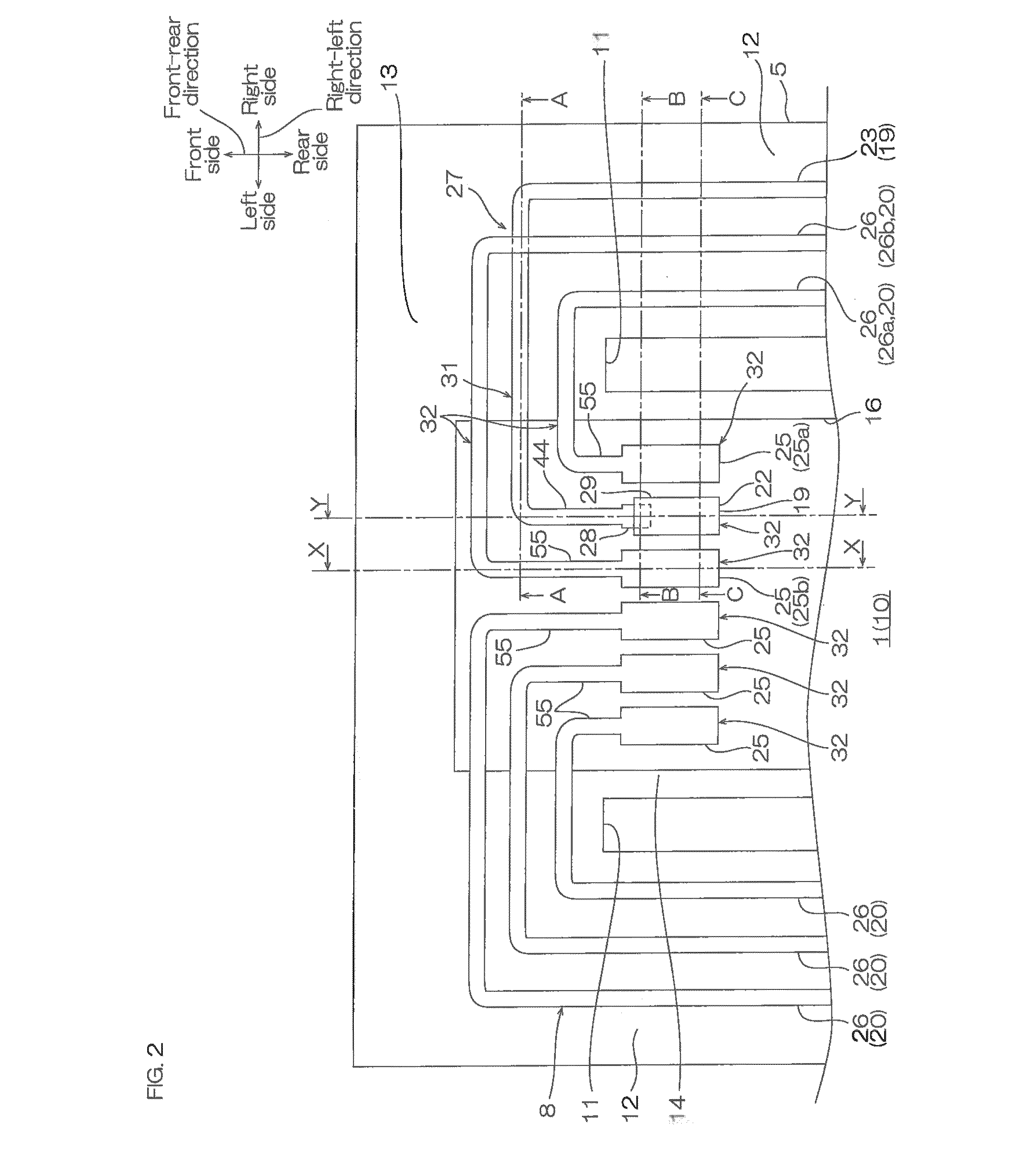 Suspension  board with circuit