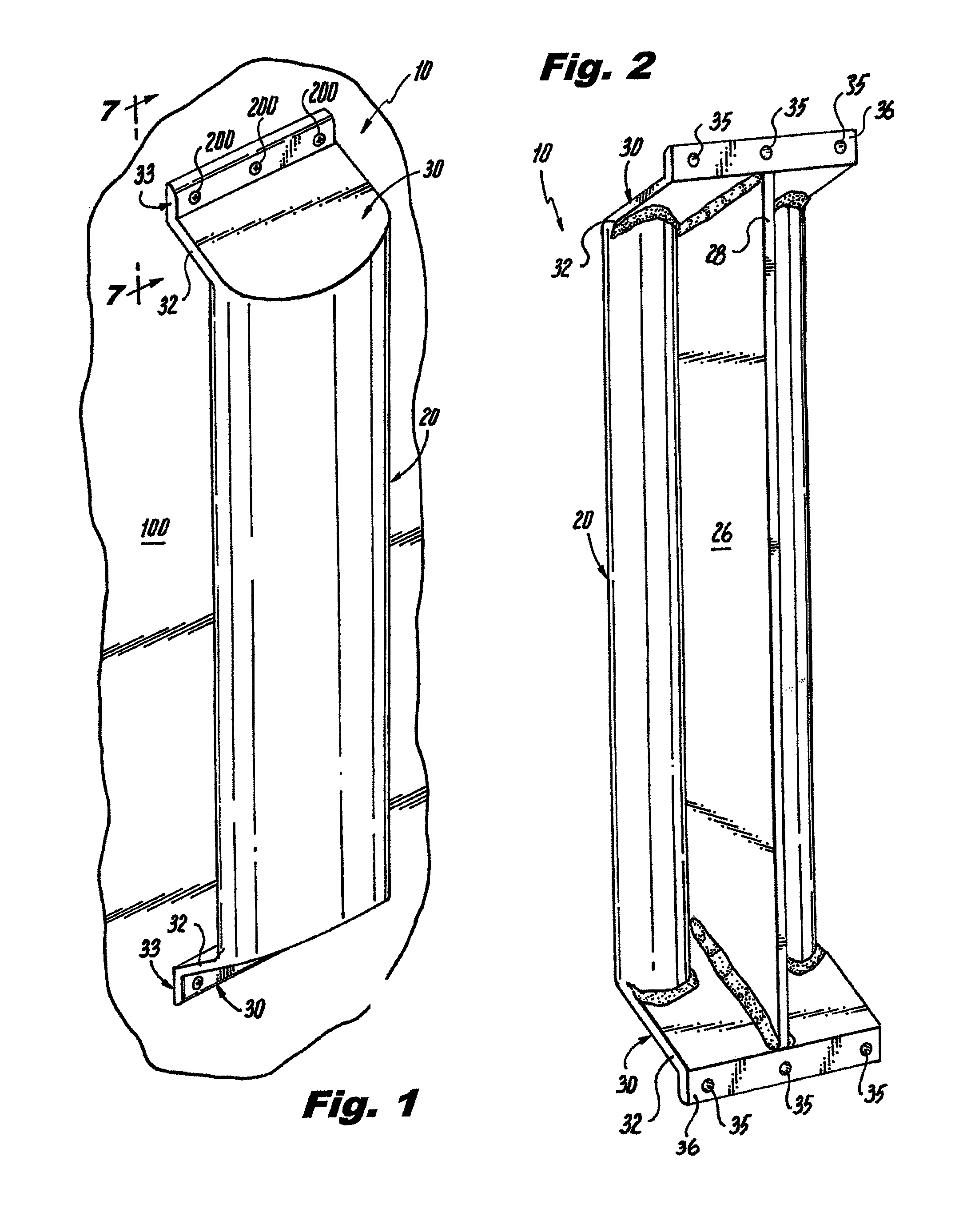 Ligature-resistant vertical grab bar