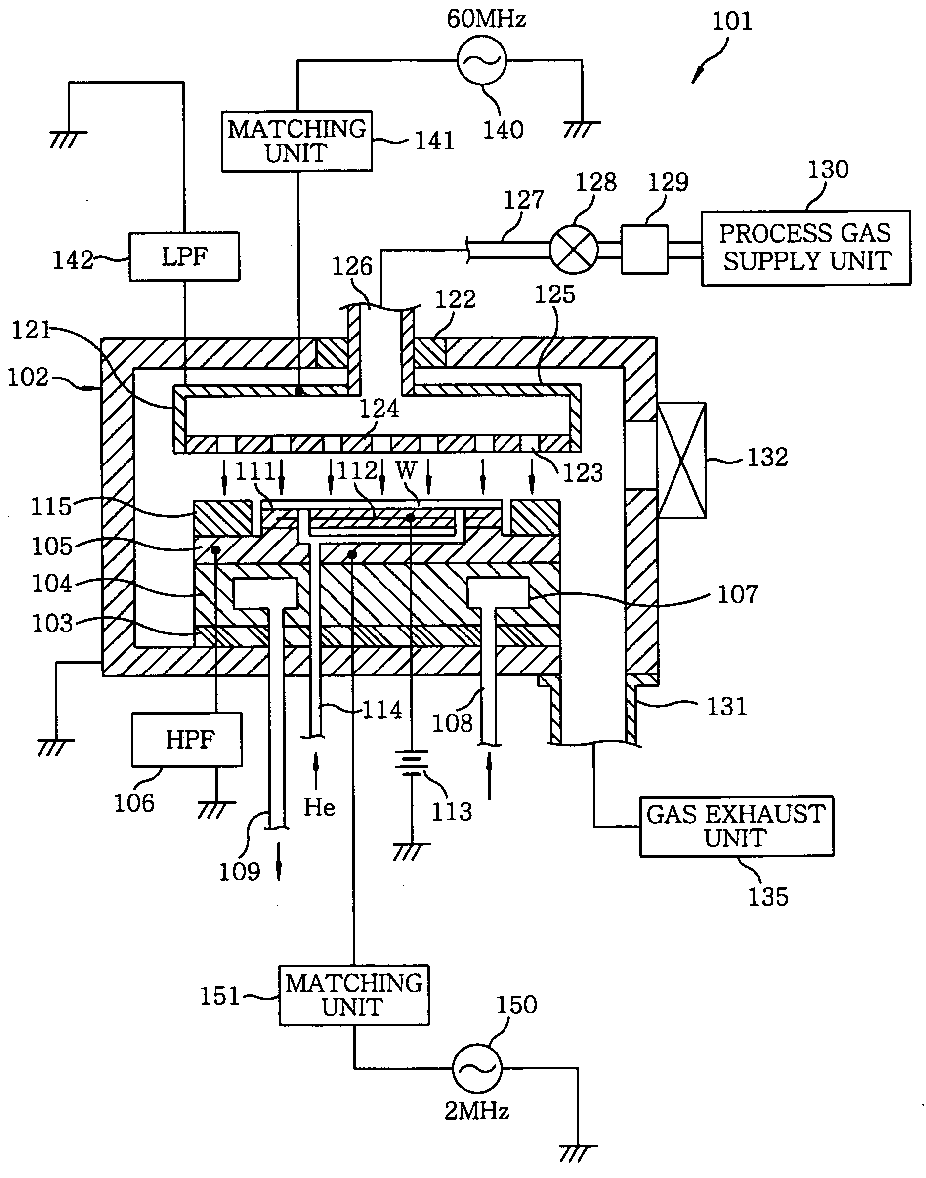 Plasma ashing method