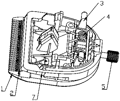 A fine-tuning mechanism for a head of a hair clipper