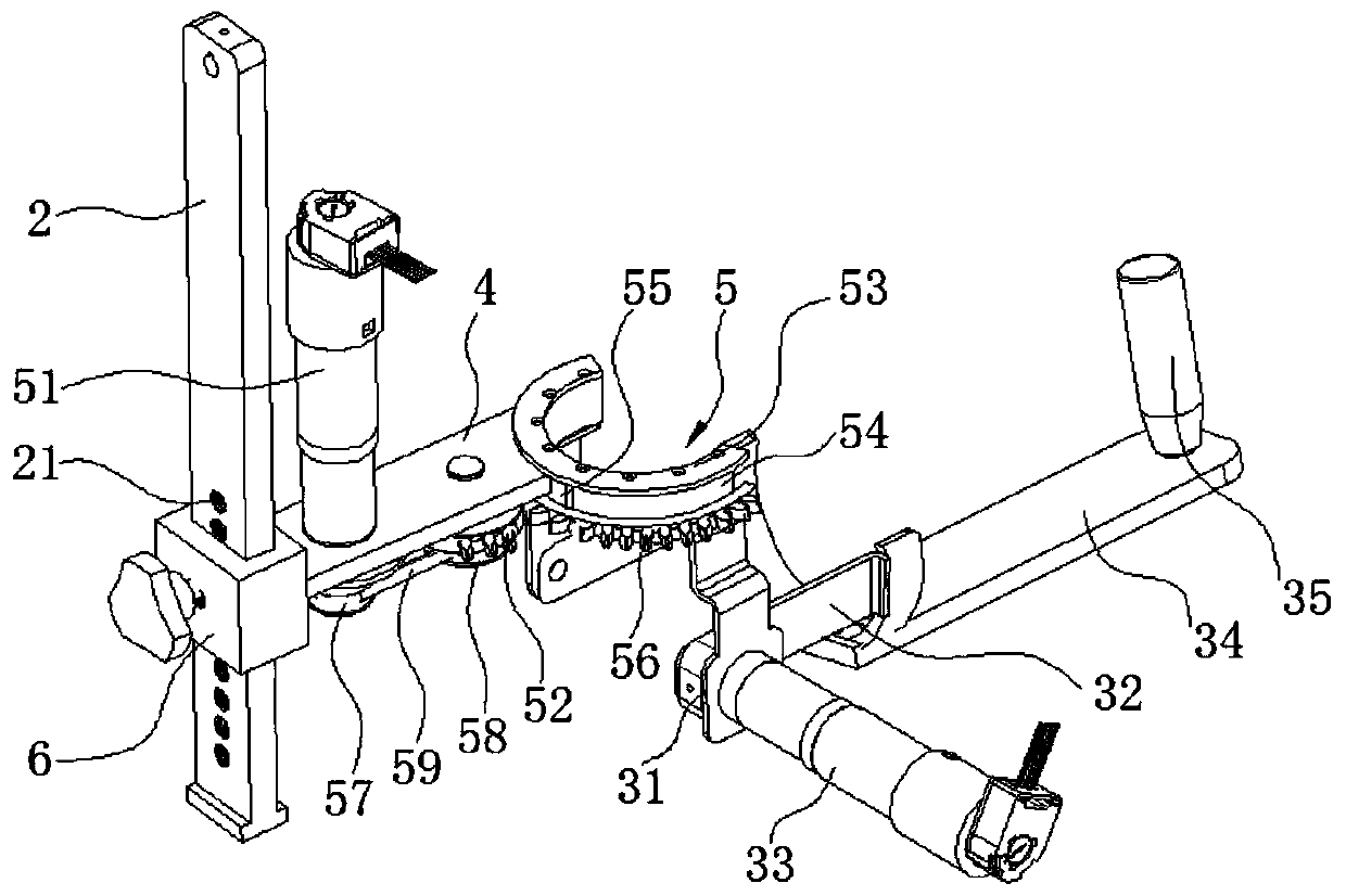 Upper limb movement rehabilitation system