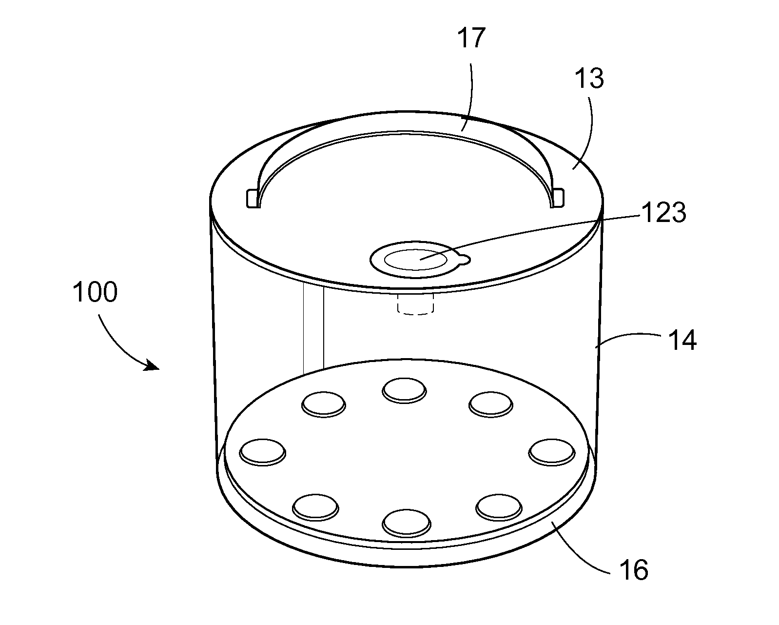 Inflatable solar powered lamp