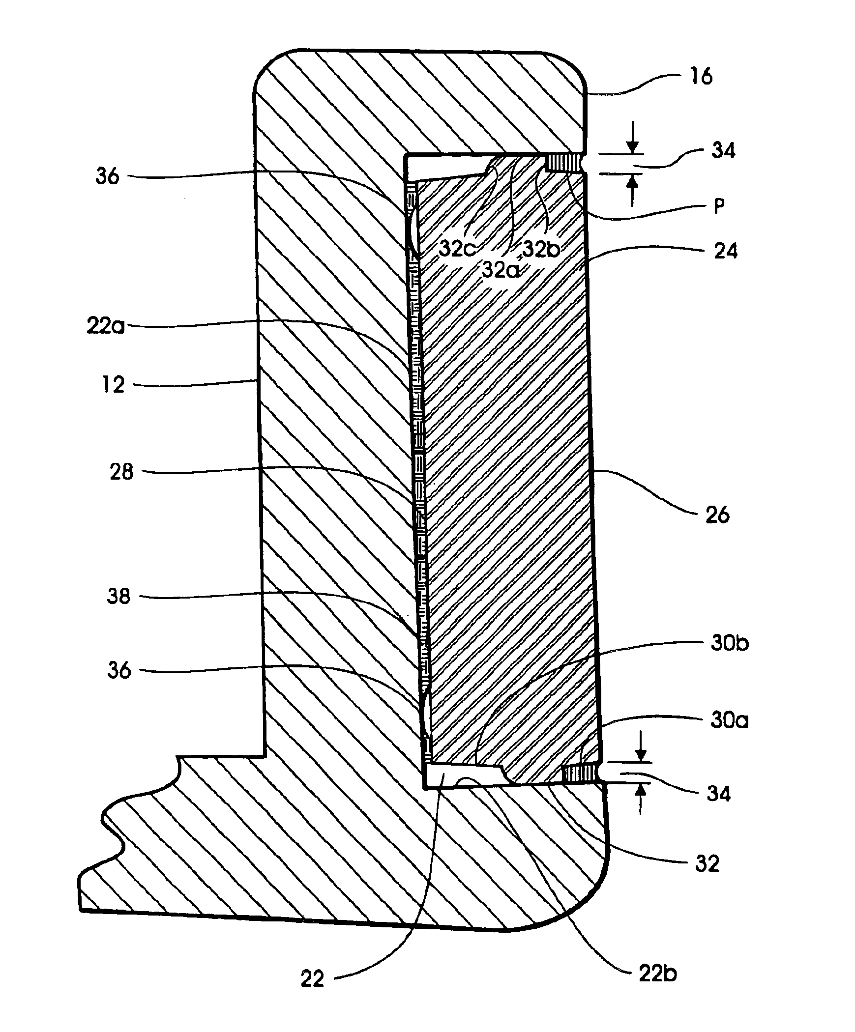 Golf club head having a face insert with a visual outline