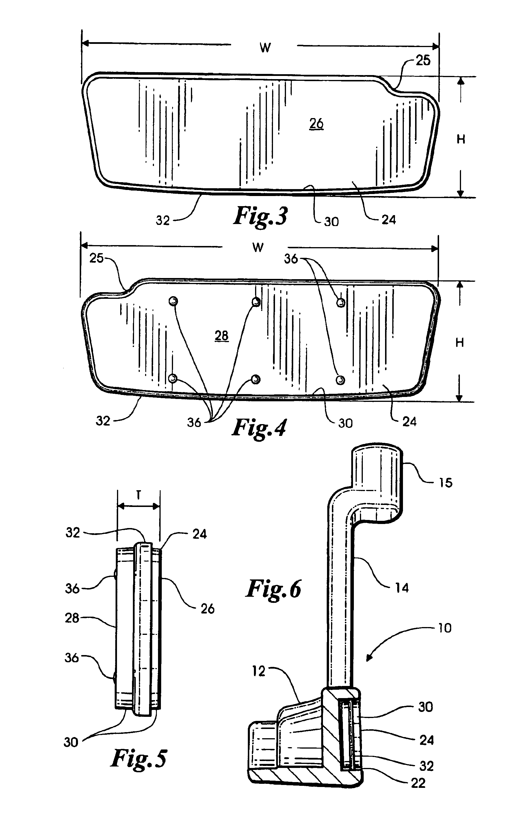 Golf club head having a face insert with a visual outline