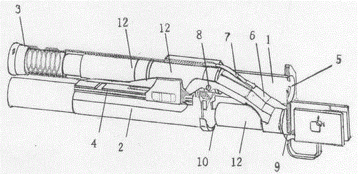 Grenade launcher with sensitive feeder