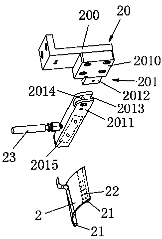 Bag propping-up machine and bag propping-up method