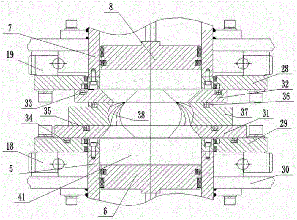 A Constant Pressure Difference Intermittent Rotating Extrusion Abrasive Flow Polishing Device