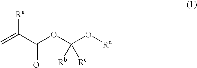 Unsaturated carboxylic acid hemicacetal ester, polymeric compound and photoresist resin composition