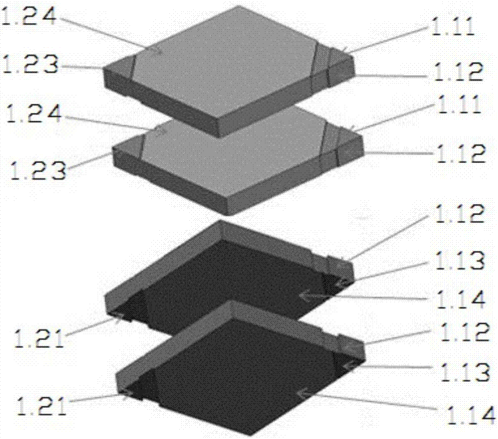 Industrial control ultrasonic probe and method for improving industrial control ultrasonic probe