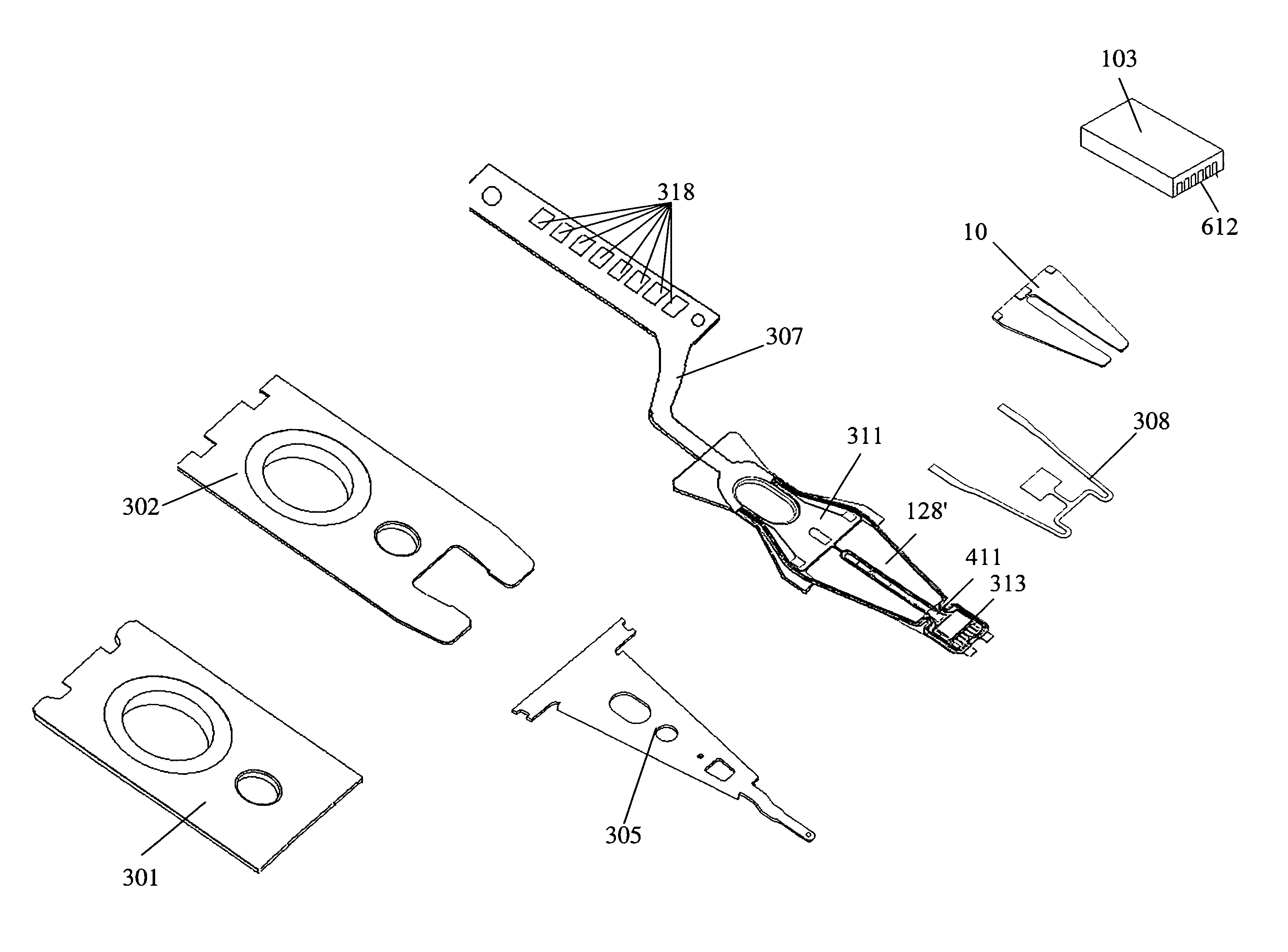 Suspension, head gimbal assembly and manufacturing method thereof, and disk drive unit with the same