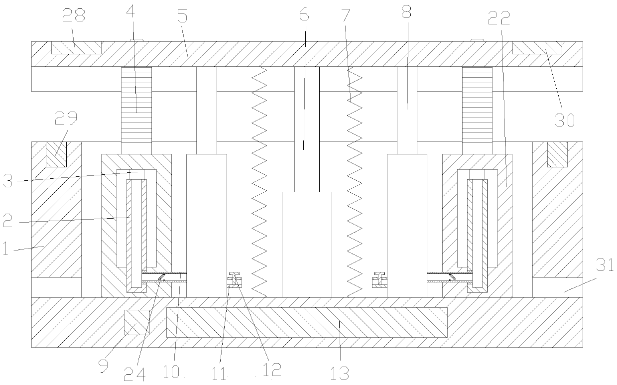 Self-adaptive deceleration strip with road mirage preventing function and using method