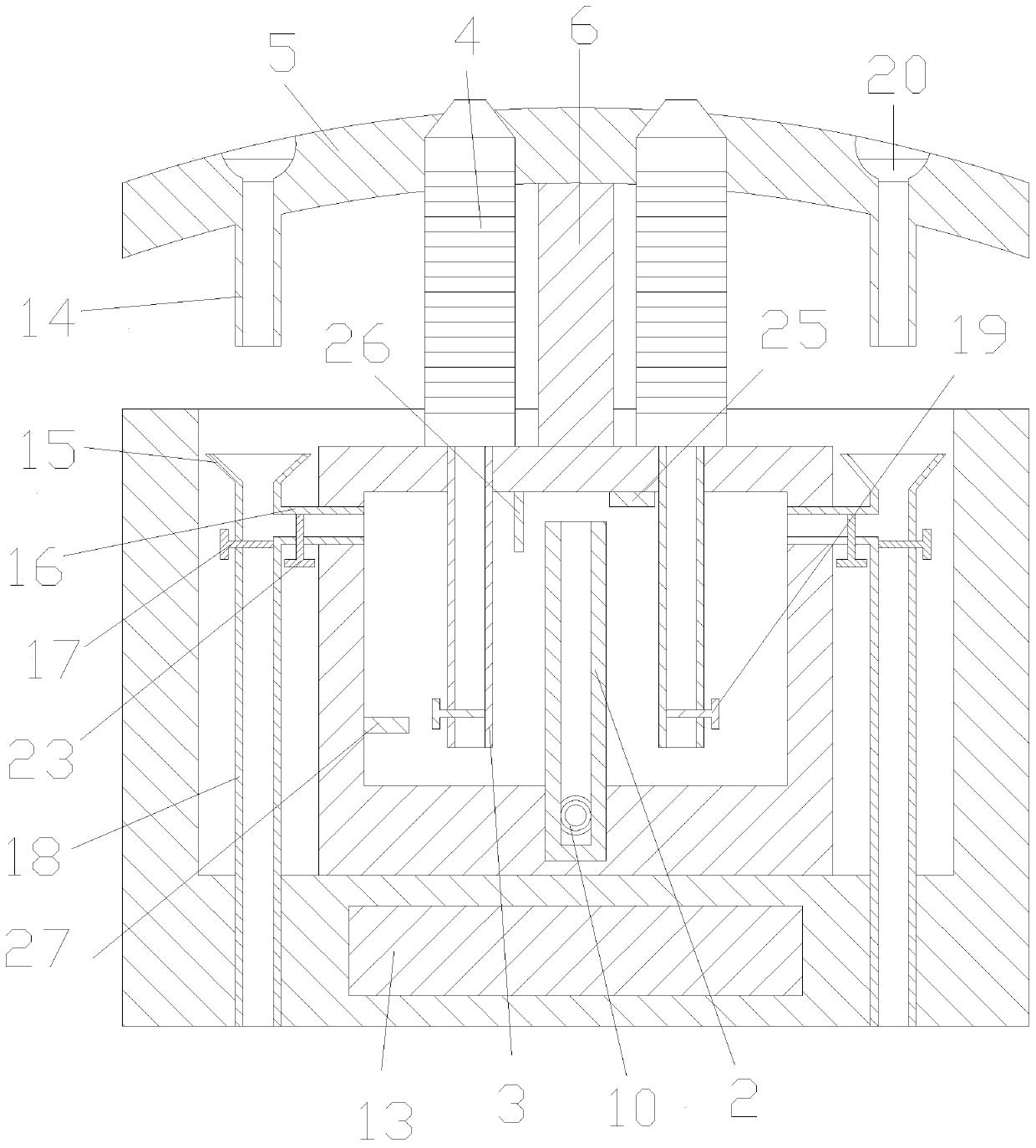 Self-adaptive deceleration strip with road mirage preventing function and using method