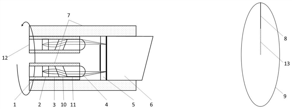 Parallel imaging probe based on fine spectral coding of virtual image phased array