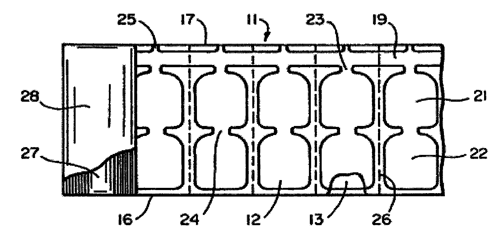 Method And Apparatus For Inflating And Sealing Packing Cushions Employing Film Recognition Controller