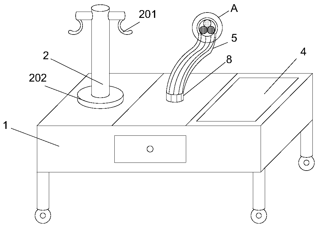 Burr trimming equipment used after cutting textile clothing cloth