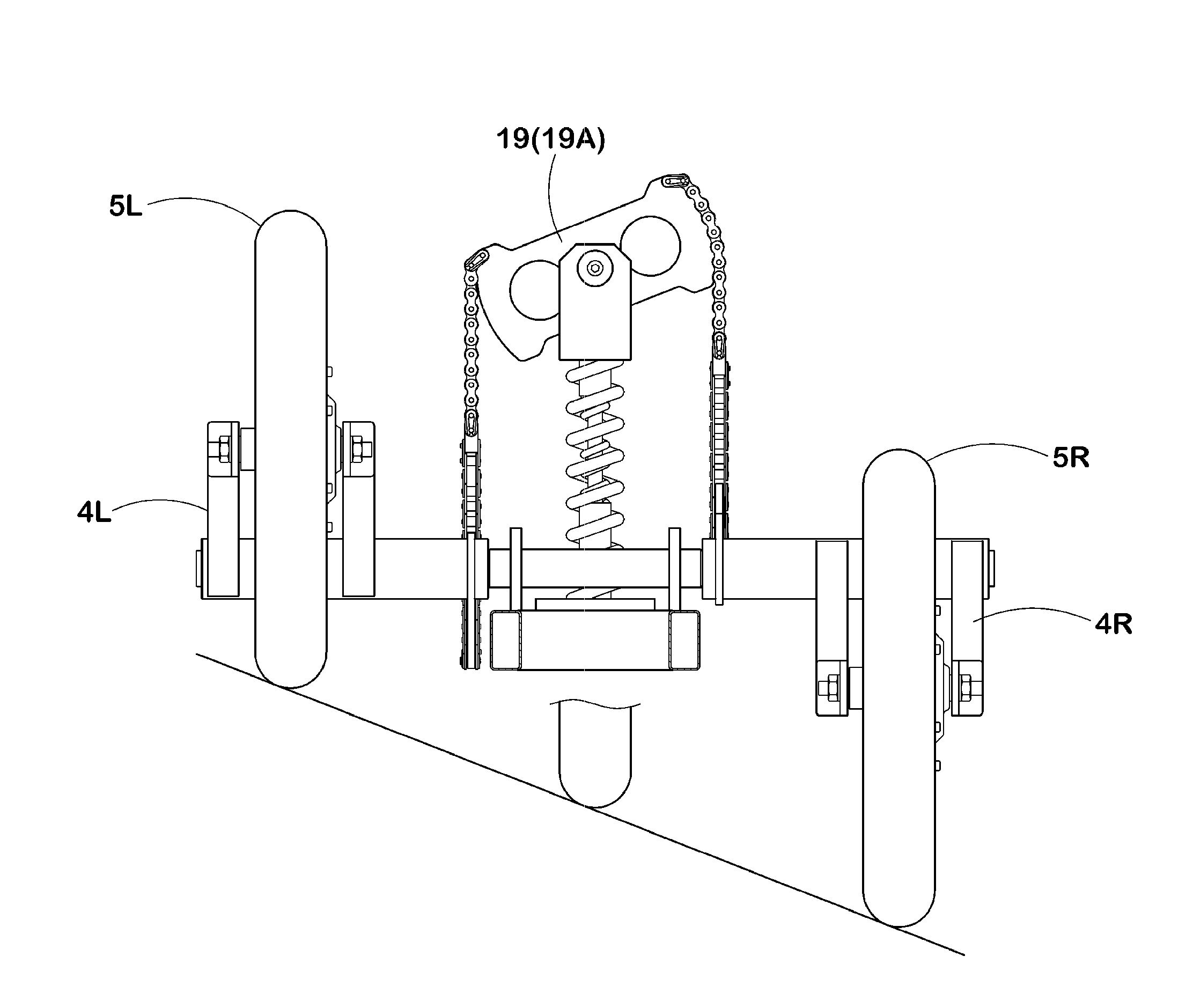 Multiple wheel vehicle