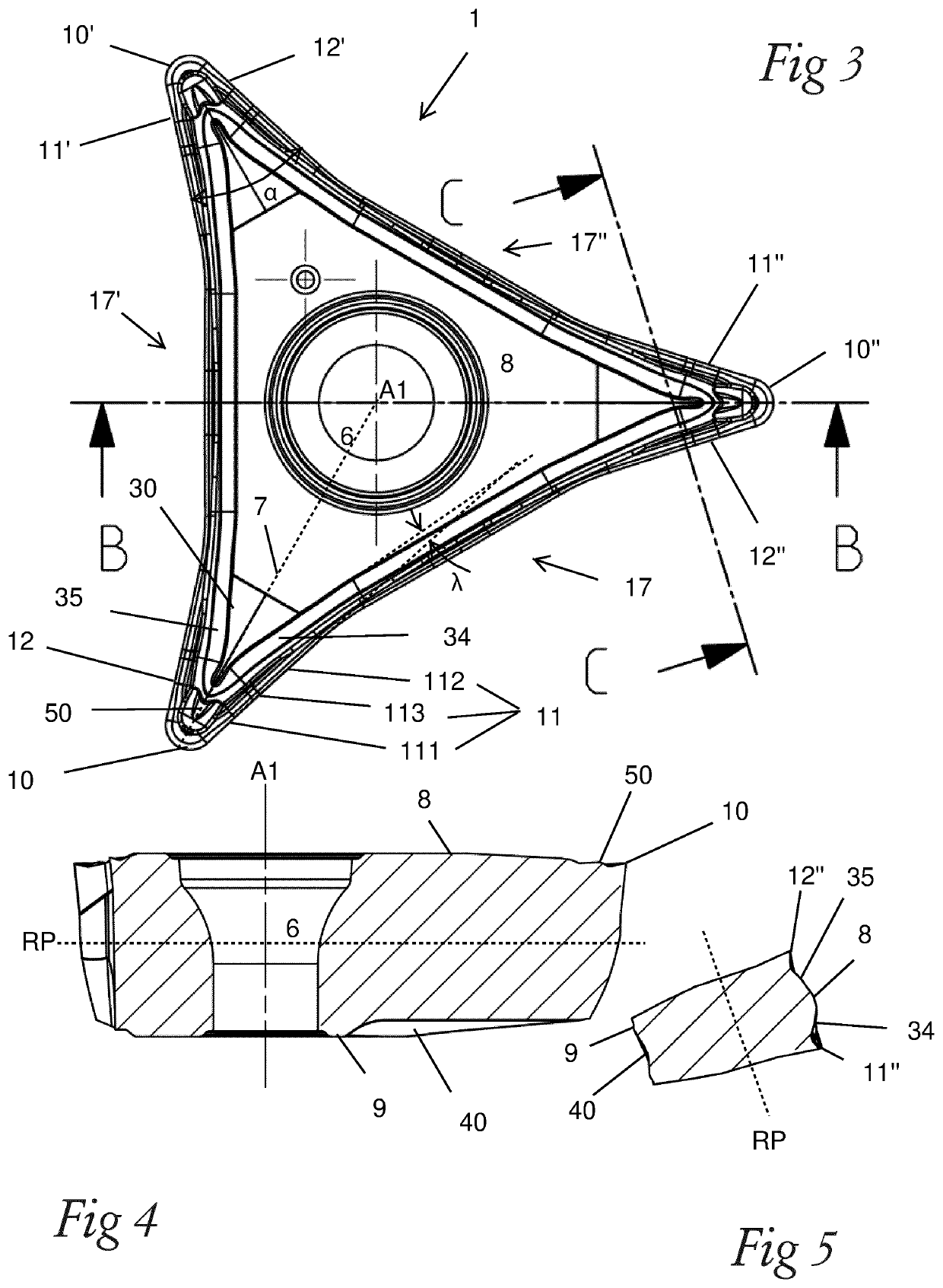 Turning insert for metal cutting