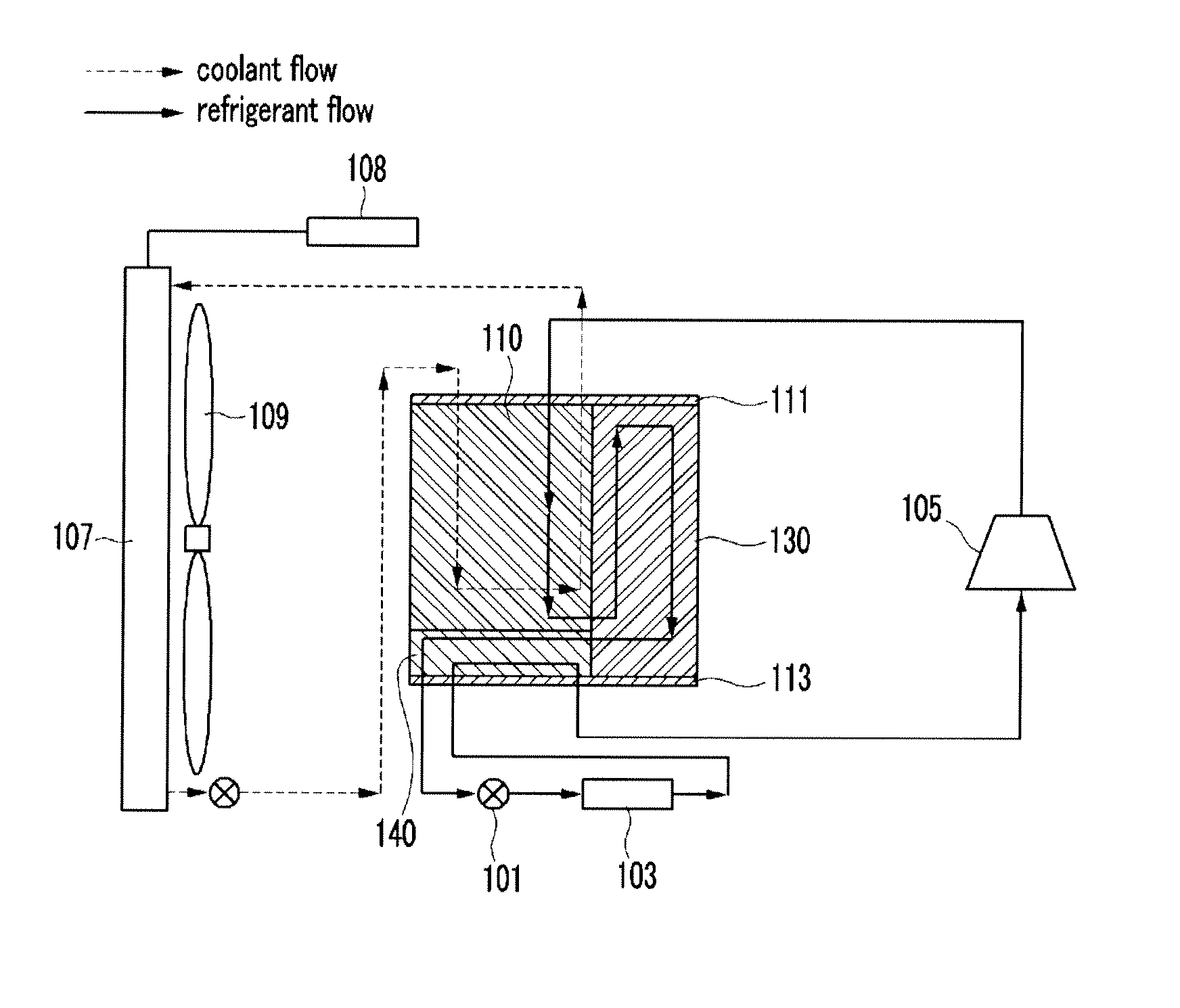 Condenser for vehicle