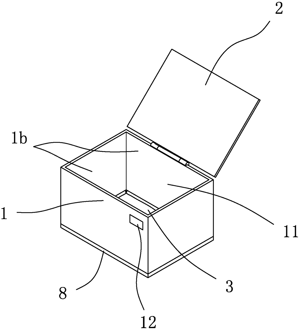 Special RFID intelligent packaging box for expresses