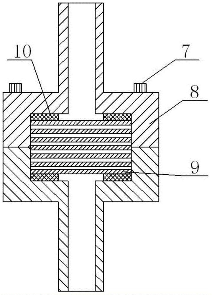 Hybrid catalytic membrane reactor and method for preparing biodiesel by using same