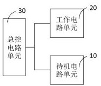 Low-dropout voltage converter circuit and standby circuit system thereof