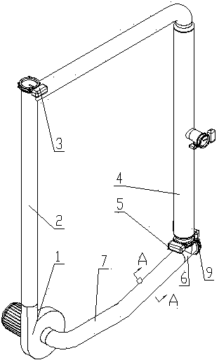 Spray drying equipment for circulating fluidized bed