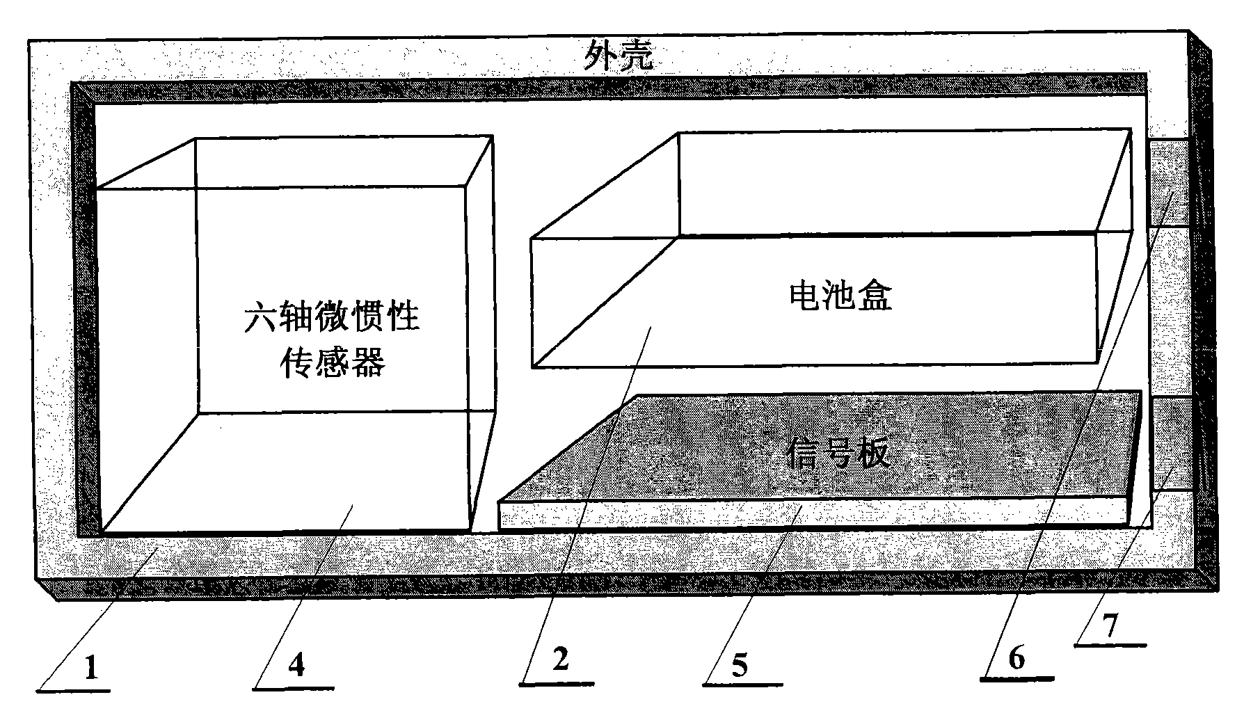 Micro-inertia measuring device based on ZigBee wireless singlechip