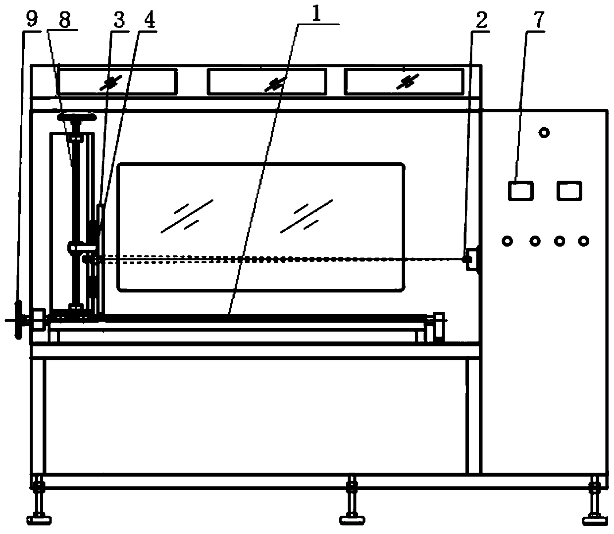 Special high-pressure water jet washing machine for industrial mechanical parts