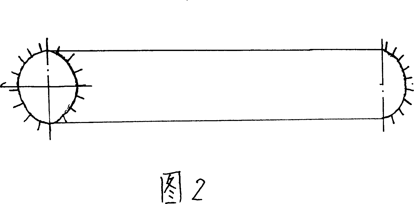 Hollow compound insulator for 1100kV combined electrical appliance and its making method