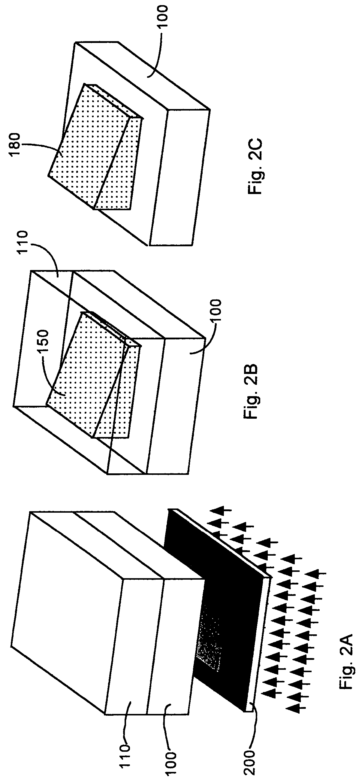 3-D structures with smoothly-varying topographical features in photo-sensitive epoxy resists