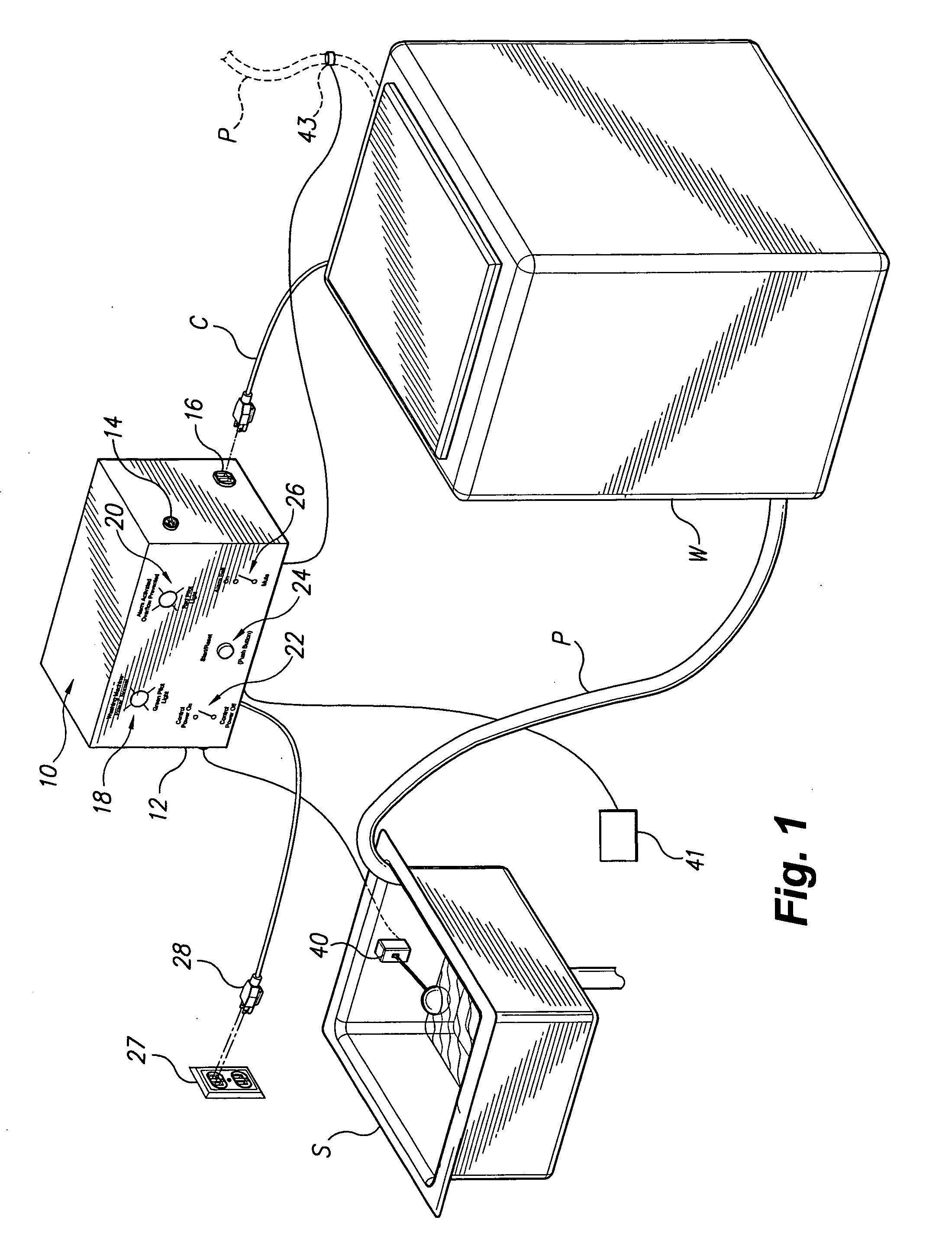 Washing machine flood prevention system