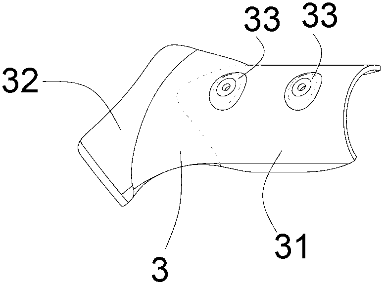 Semi-independent suspension frame for rear torsion beam of automobile