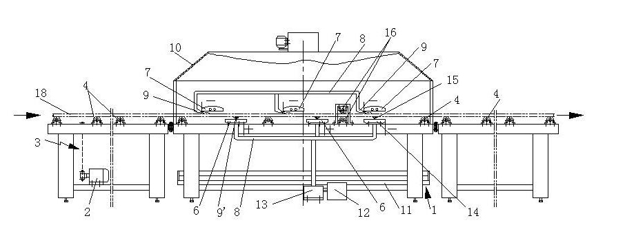 Method and device for carrying out electrolytic etching on metal plate