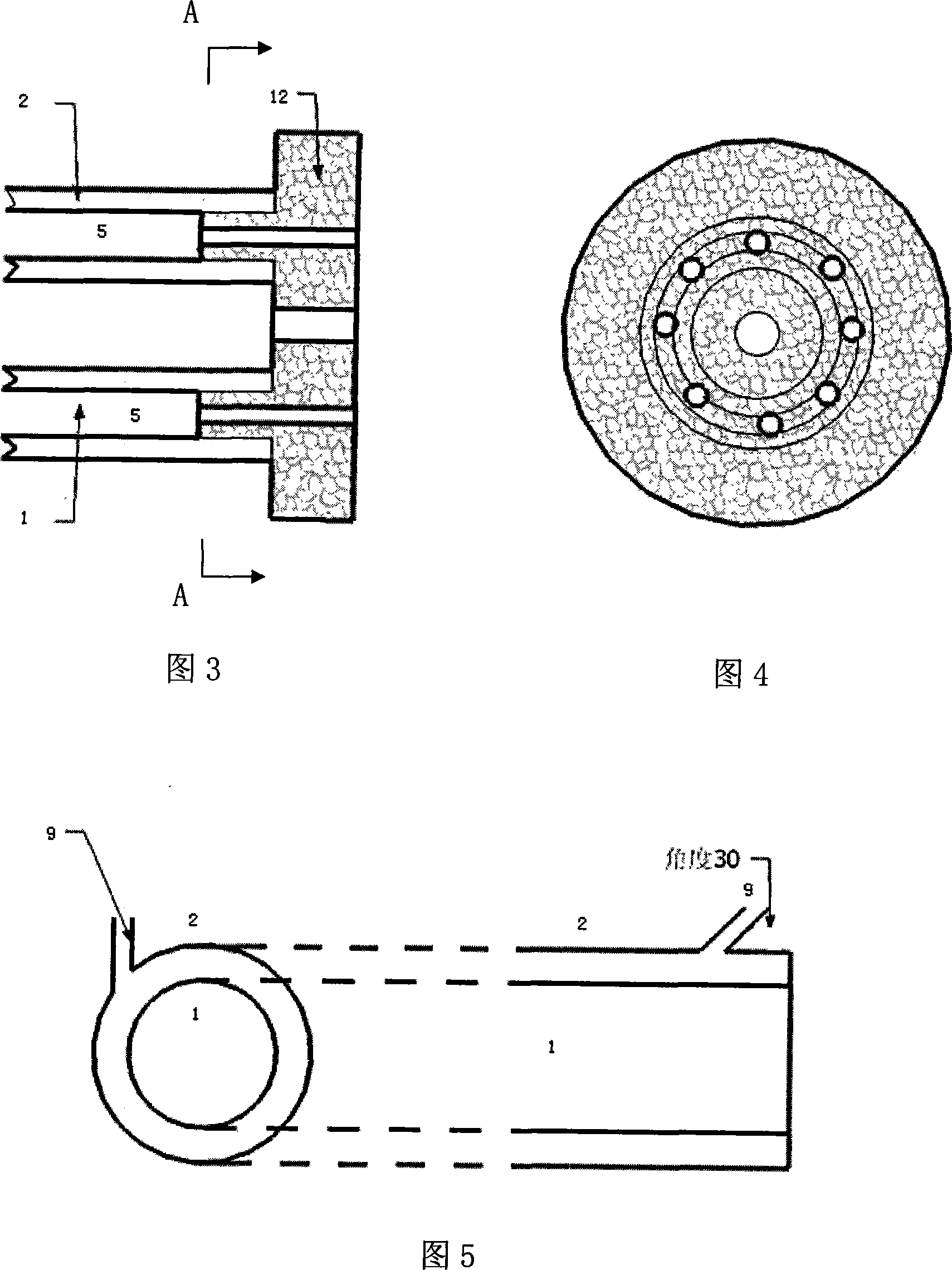 Atmosphere pressure plasma treatment fasciculus or fibre string surface device and method thereof