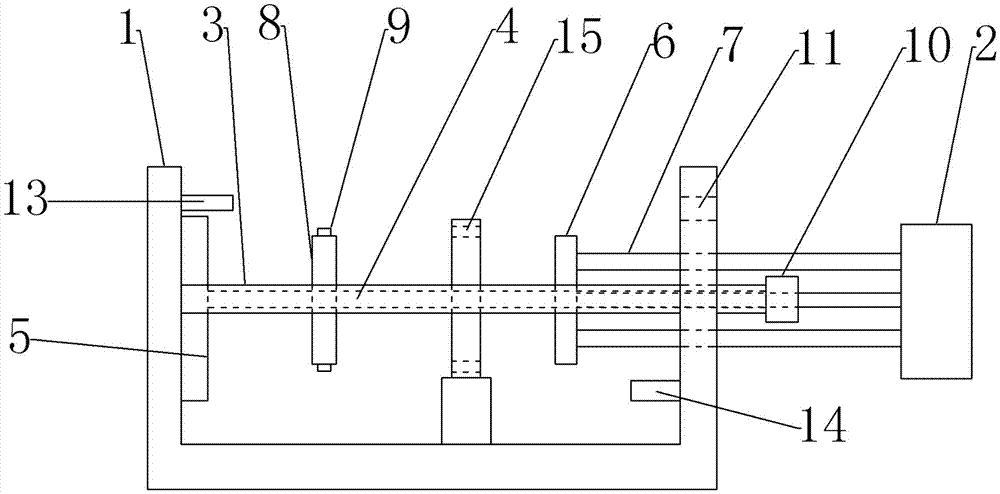 Squeezing mechanism for glue pudding dough drying press