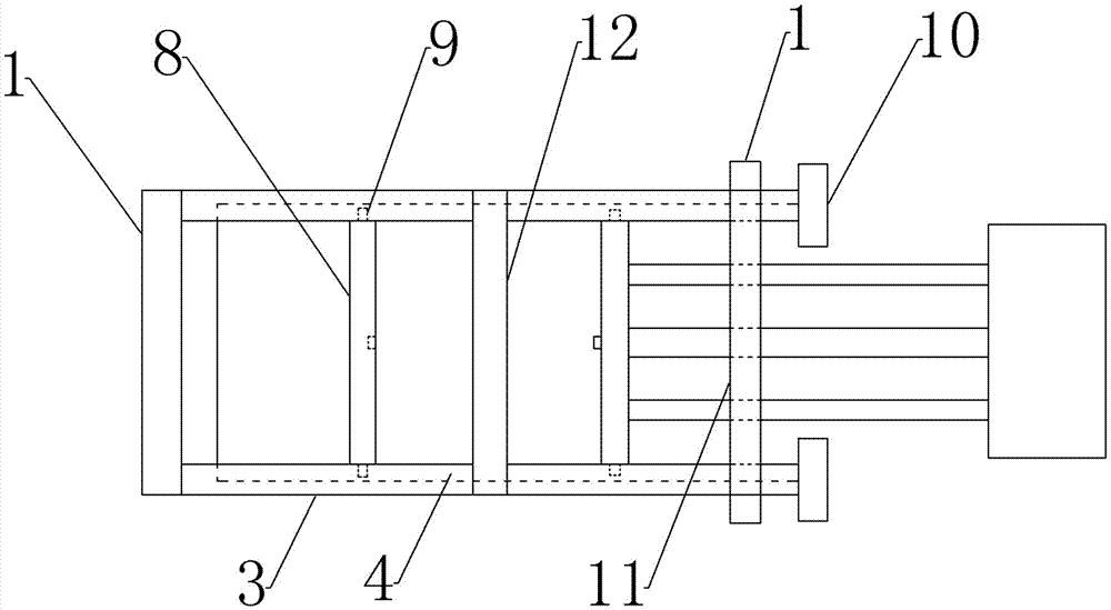 Squeezing mechanism for glue pudding dough drying press