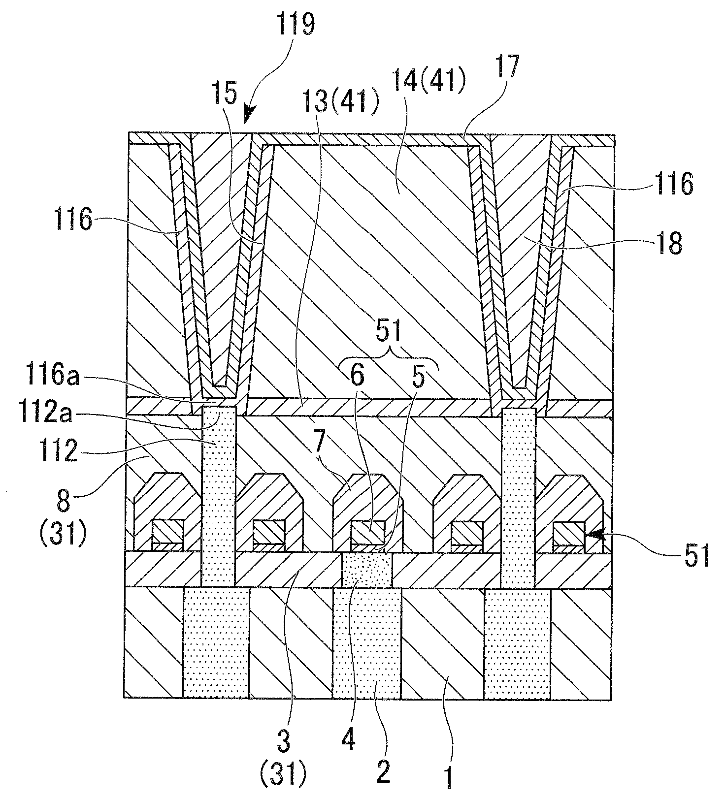 Semiconductor device and semiconductor device manufacturing method