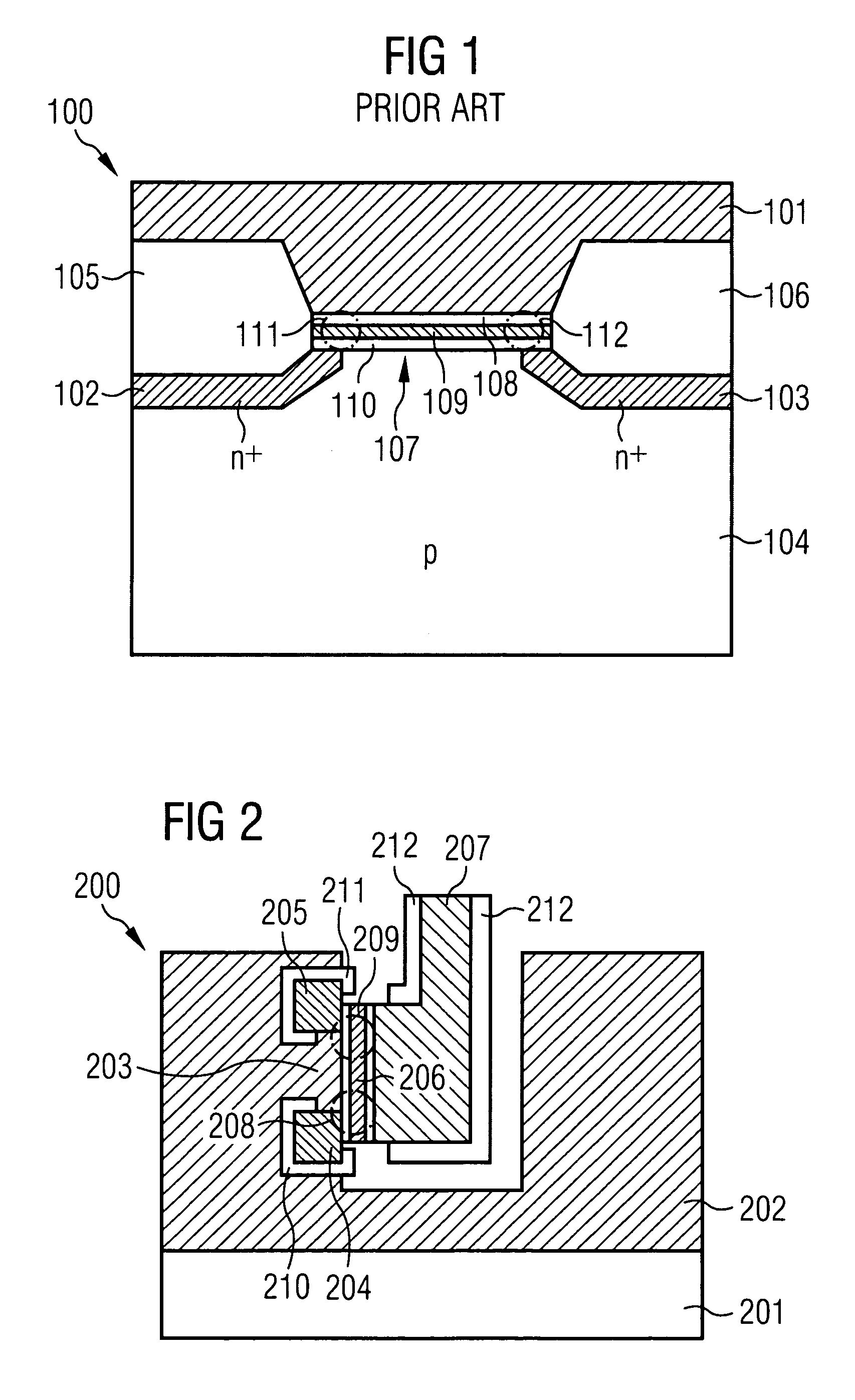 Transistor-arrangement, method for operating a transistor arrangement as a data storage element and method for producing a transistor-arrangement