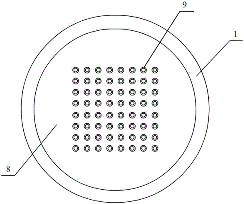 Array type microplasma generating device based on conductive coating