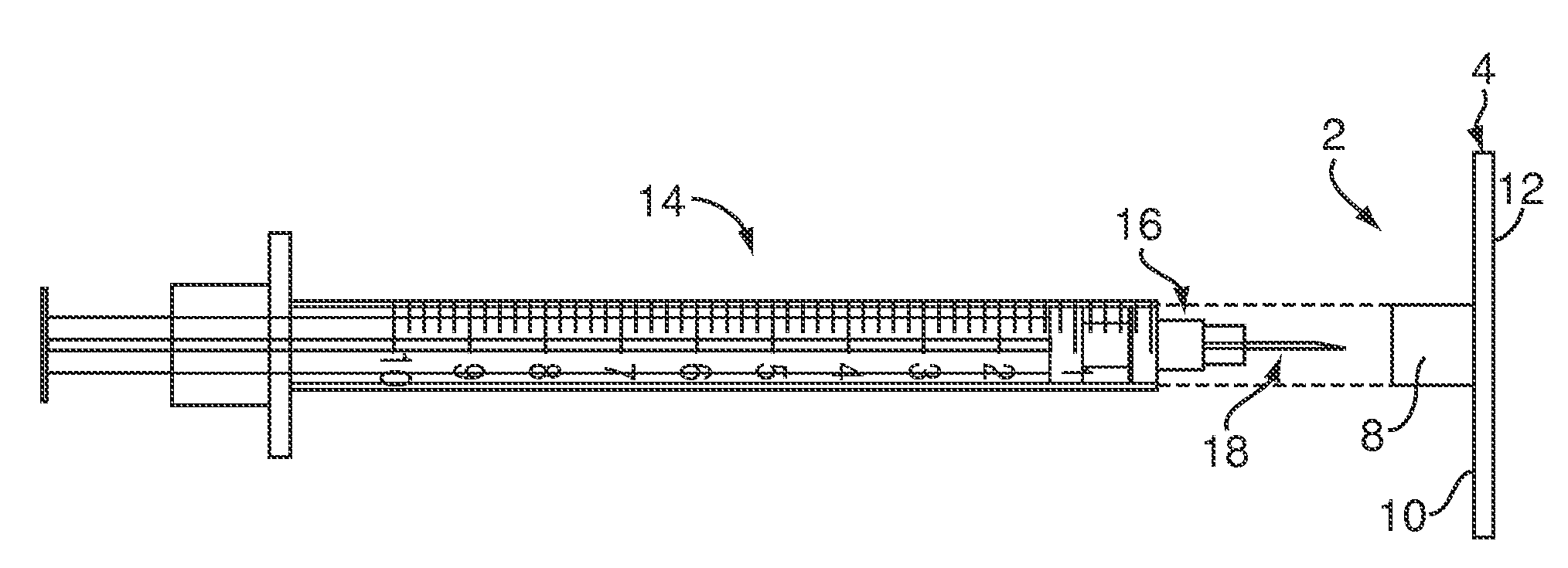 Injection aid and stability disk for syringe or insulin pen