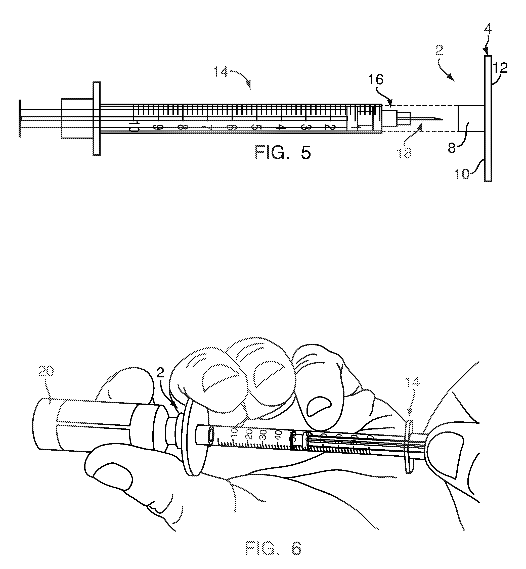 Injection aid and stability disk for syringe or insulin pen