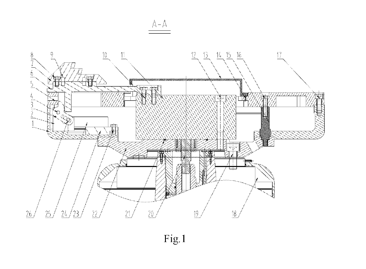 Lathe fixture for clamping automobile hub