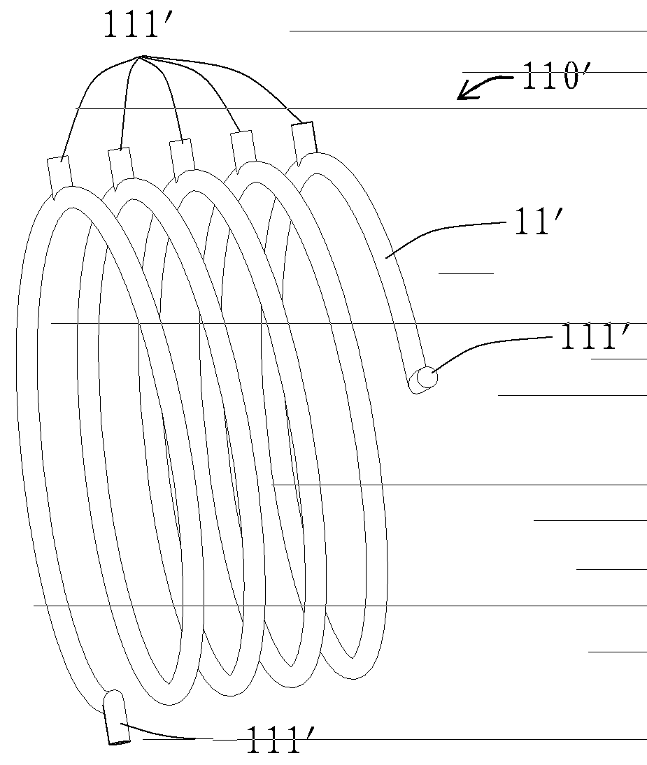 Driving motor liquid cooling device and manufacturing method thereof, and the driving motor