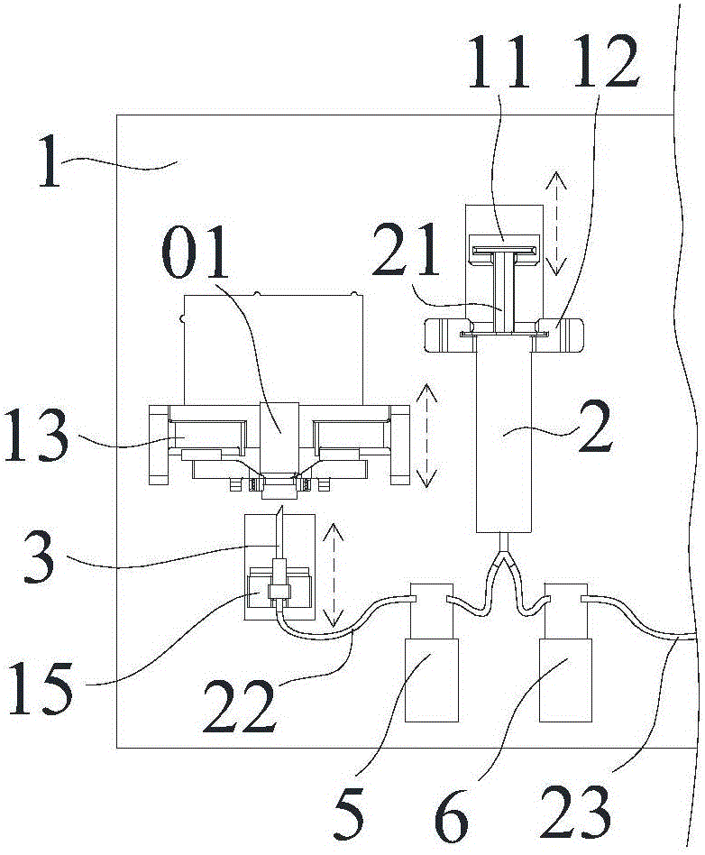 Dispensing device and dispensing method