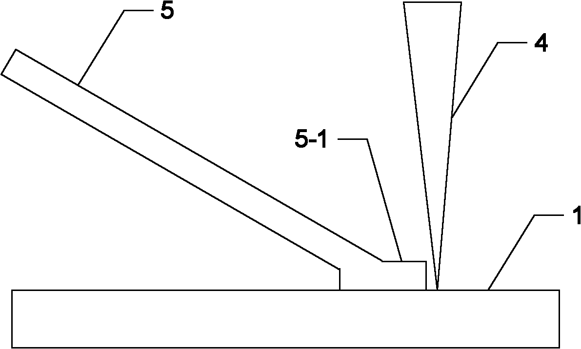 Current-assisted laser brazing method or laser fusion brazing method